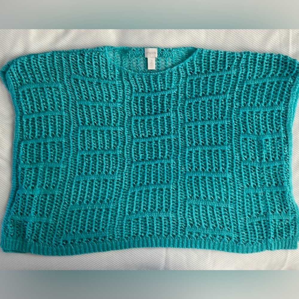 Chico’s knit poncho